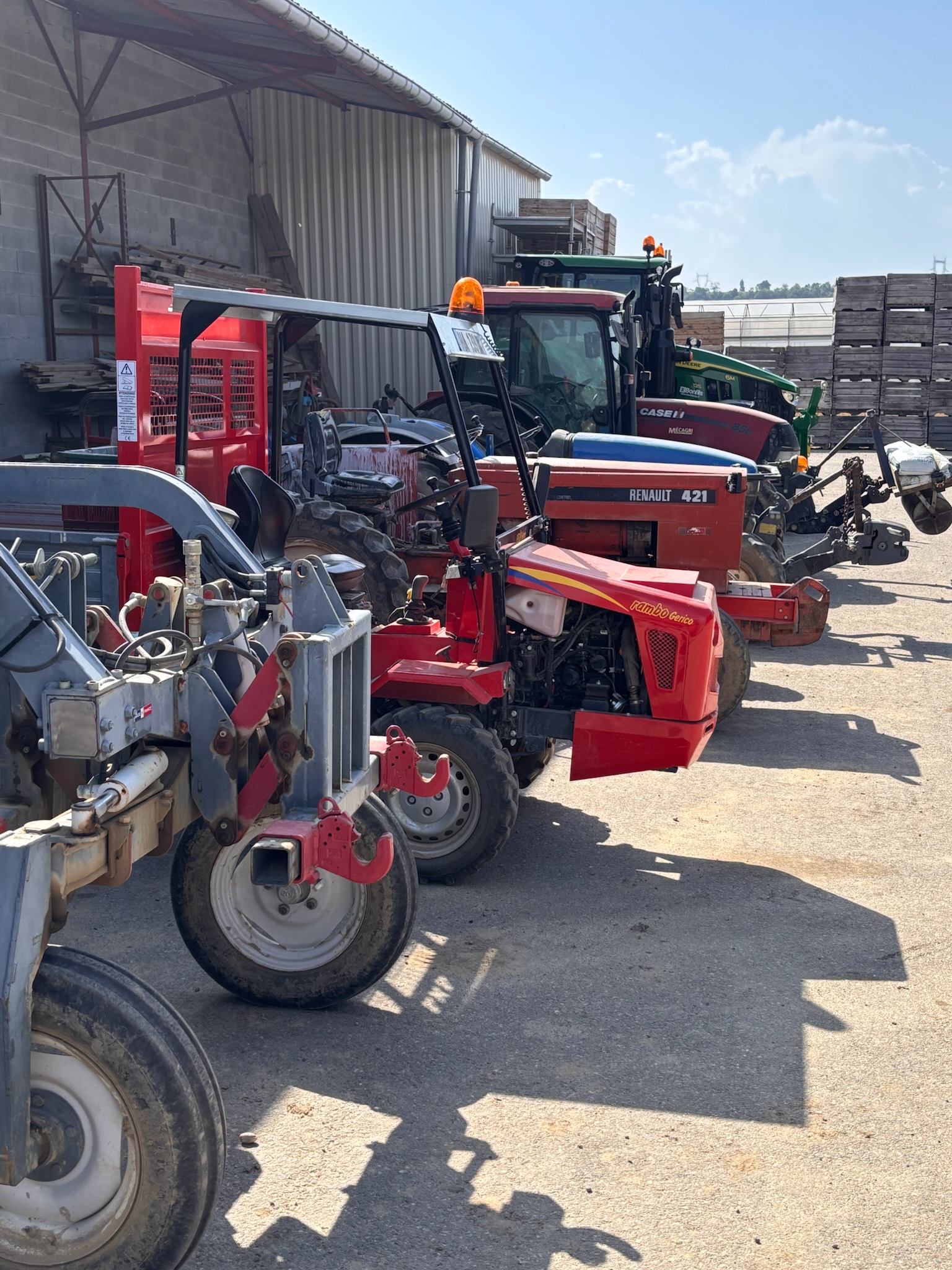 Les tracteurs 